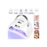 QNAİL PROFESSİONAL X Max Uv Led Tırnak Kurutucu 220 Watt 45 Led Protez Tırnak Kalıcı Oje Kurutma Makinası