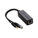 Qneneam Poe Splitter Adaptörü 48 V - 12 V 2 A Poe Adaptörü Ethernet IEEE 802.3af Ethernet DC 5,5 x 2,1 mm Çıkış, 10/100 Mbps, IP Kamera, Kablosuz Erişim Noktası, VoIP Telefonlar ve PoE Olmayan