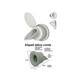 Qniay 7898QWEW256 Lavabo Koku Giderici Çek Valfli Lavabo Gider Adaptör Conta
