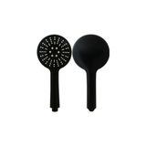 Qniay Piano Black Duş Başlığı Fonksiyonlu - Sağ