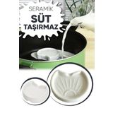 Qniay Pratik Süt Taşırmaz Milk Saver Süt Kaynama Uyarı Süt Taşı Mutfak Tencere Pişirme Aparatı