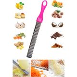 Qniay Qnykitchen Lüx Pratik Uzun Peynir Limon Rendesi | Renkli Saplı Paslanmaz Çelik Rende