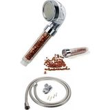 Qniay Tasarruflu ve Arıtmalı Duş Başlığı Hortum Askı Aparatı Komple Set QNIAY898 - Sağ