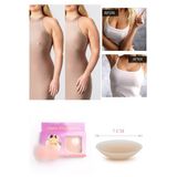 qosrix Silikon Şeffaf Jel Göğüs Ucu Gizleyen Kapatan Kapatıcı Ped Nipple Silicone 1 Çift
