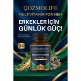 Qozmolife Multivitamin For Men 24 Kapsül - Aromasız - 24 Adet