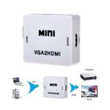 Qpars M600 Vga To Hdmi Çevirici Dönüştürücü Converter Vga'dan Hdmi Çevirici