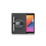 Qpen İpad 10.2 İnc (8.Nesil) Uyumlu Hand Strap Tablet Kilifi