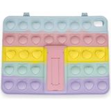 QPEN iPad 2022 10.9 İnç 10.Nesil Petit Standlı Tablet Silikon kılıf - Renkli