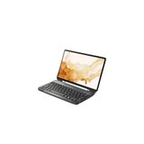 Qpen Samsung Galaxy X800 Tab S8 Plus Uyumlu 12.4 inç Klavyeli Tablet Kılıf Açık Yeşil