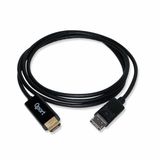 Qport 1.8 Metre Display Port To HDMI Çevirici Kablo (Q-Dph)