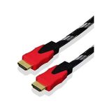 Qport 10 Metre Hdmı Kablo Altın Uç Örgülü 4K 3D Hdmı Kablo Q-Hdmı10