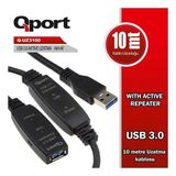 Qport 10Metre Q-Uz3100 Usb 3.0 Aktif Uzatma Kablosu