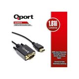 Qport Q-Hvg18 1.8Metre Hdmı-Vga Çevirici Kablo