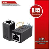 Qport Q-j6d Cat6 Rj45 Dişi Dişi Ara Konnektör Birleştirici Aparat Rj45 Uzatma Aparatı