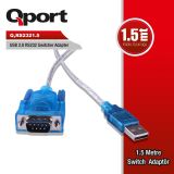 Qport Q-RS2321.5 USB To RS232 Çevirici