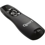 Qport Q-SUN400 Siyah Kırmızı 2.4 GHz Lazerli Sunum Kumandası