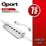 Qport Q-UC207 7 Port Metal USB Çoklayıcı