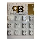 QPP Quality Piercing Products Qpp Kulak Delme Küpesi Beyaza Beyaz Taşlı 1plaka(12ÇİFT)