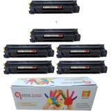QPrint Hp Çipli CE285A 85A 5 + 1 Ekonomik Paket Garantili Uyumlu Toner Laserjet P1102-P1104 Muadil Toner - Siyah - Standart