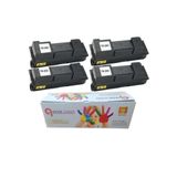 QPRİNT TONER KYOCERA UYUMLU TK350 4'lü Ekonomik Paket Garantili Uyumlu Drum Ünitesi Fs3040 3140 3540 3640 Muadil Toner