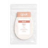 qpuk Daily Kese, Normal Ciltler İçin Kompakt Eldiven Boy Banyo Kesesi, Duş Peeling Eldiveni, Kadın-Erkek, Krem