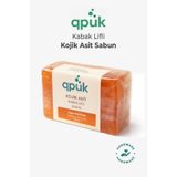 qpuk Kojik Asit Kabak Lifli Sabun, Doğal Peeling, 120 g