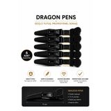 qpuk Profesyonel Kuaför Pens 6 Adet 11 cm Dragon Pens Saç Tokası