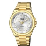 Q&q Erkek Kol Saati QZ68J001Y - Analog Ekran, Çelik Kayış -Sarı