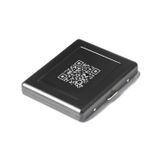 QR Kodlu Gizli Mesajlı Slim Siyah Sigara Tabakası
