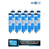 QR Kodlu Orijinal 80 GPD Vontron Membran Su Arıtma Cihazı Filtresi ( Ana Filtre ) 10 Adet
