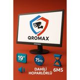 qromax Dataforce 19" 75HZ 6 Ms Hdmı+Vga Sesli Hd LED Monitör - 75 Hz - 19 inç
