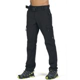 Q&steinbock Argos Two Kargo Cepli Kışlık Erkek Outdoor Pantolonu (Palaskalı Kemer Hediyeli) - Siyah