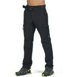 Q&steinbock Argos Two Kargo Cepli Kışlık Erkek Outdoor Pantolonu - XS - Siyah