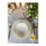 qtahya homes queen of kütahya Timeless Elegance Yemek Takımı 24 Parça Gerçek Altın Lüks Modern