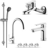 Qua Fiora Banyo Lavabo Eviye Batarya