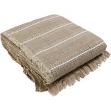 Qua Home Marigold Bej Pamuklu Çift Kişilik Yatak Örtüsü 220 x 240 cm - Standart