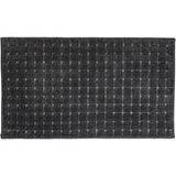 Qua Home Sophie Antrasit Pamuklu Banyo Paspası 60 x 100 cm - Standart