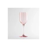 Qua Home Sunset Kristal Beyaz Şarap Kadehi Pudra 330 Cc Çok Renkli
