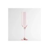 Qua Home Sunset Kristal Şampanya Kadehi Pudra 200 Cc Çok Renkli