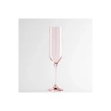 Qua Home Sunset Kristal Şampanya Kadehi Pudra 200 cc