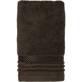 Qua Home Vinca Pima Kahverengi Pamuk El Havlusu 30 x 50 cm - Standart
