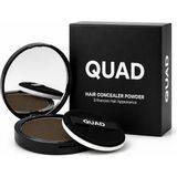 Quad Koyu Kahve/koyu Kumral Saç & Sakal Toz Kapatıcı Dolgunlaştırıcı Pudra – Doğal Topik Etki 10GR - #3E2723