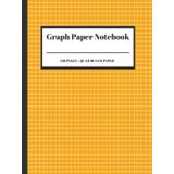 Quad Ruled Graph Paper Notebook, 5x5 Grid, 8.25 x 11 in, 110 Pages, Math, Drawing & Engineering Notebook for Students and Professionals