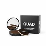 QUAD Saç Kapatıcı Pudra, Kahverengi, Unisex Saç ve Sakal Dolgunlaştırıcı, Doğal Görünüm, 10gr