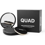Quad Unisex Saç ve Sakal Kapatıcı Dolgunlaştırıcı Pudra, Siyah, 10GR, Doğal Görünüm, Anı - Çok Renkli