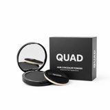 QUAD Unisex Saç ve Sakal Kapatıcı Dolgunlaştırıcı Pudra, Siyah, 12gr, Doğal Görünüm, Anında Hacim