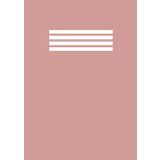 Quaderno a Quadretti A4 – 100 Pagine | Griglia 5x5 mm | Copertina Rosa Rose Tan: Stile e funzionalità per scuola, lavoro e appunti quotidiani – Copertina Pantone 16-1511 rosa