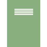 Quaderno a Quadretti A4 – 100 Pagine | Griglia 5x5 mm | Copertina Verde Tendril: Perfetto per scuola, università, calcoli, disegni tecnici e appunti ordinati – Design vivace e moderno
