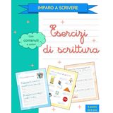 Quaderno di Esercizi di Scrittura in Corsivo per Bambini dai 6+ Anni | Classi Prima, Seconda e Terza Elementare