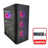 Quadro Battle AI AMD Ryzen 5 5500 16GB RAM 256GB SSD 8GB RX580 Ekran Kartı FreeDos (Teşhir Ürünü)